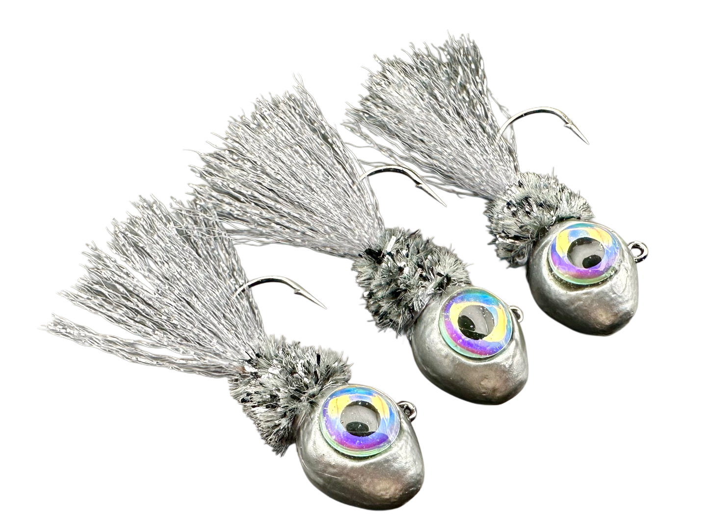 Minnow Head - Grey Ghost Light (3 Pack)