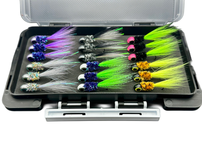 Minnow Head 18 Count Hand Tie Box