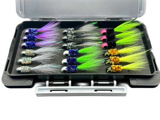 Minnow Head 18 Count Hand Tie Box