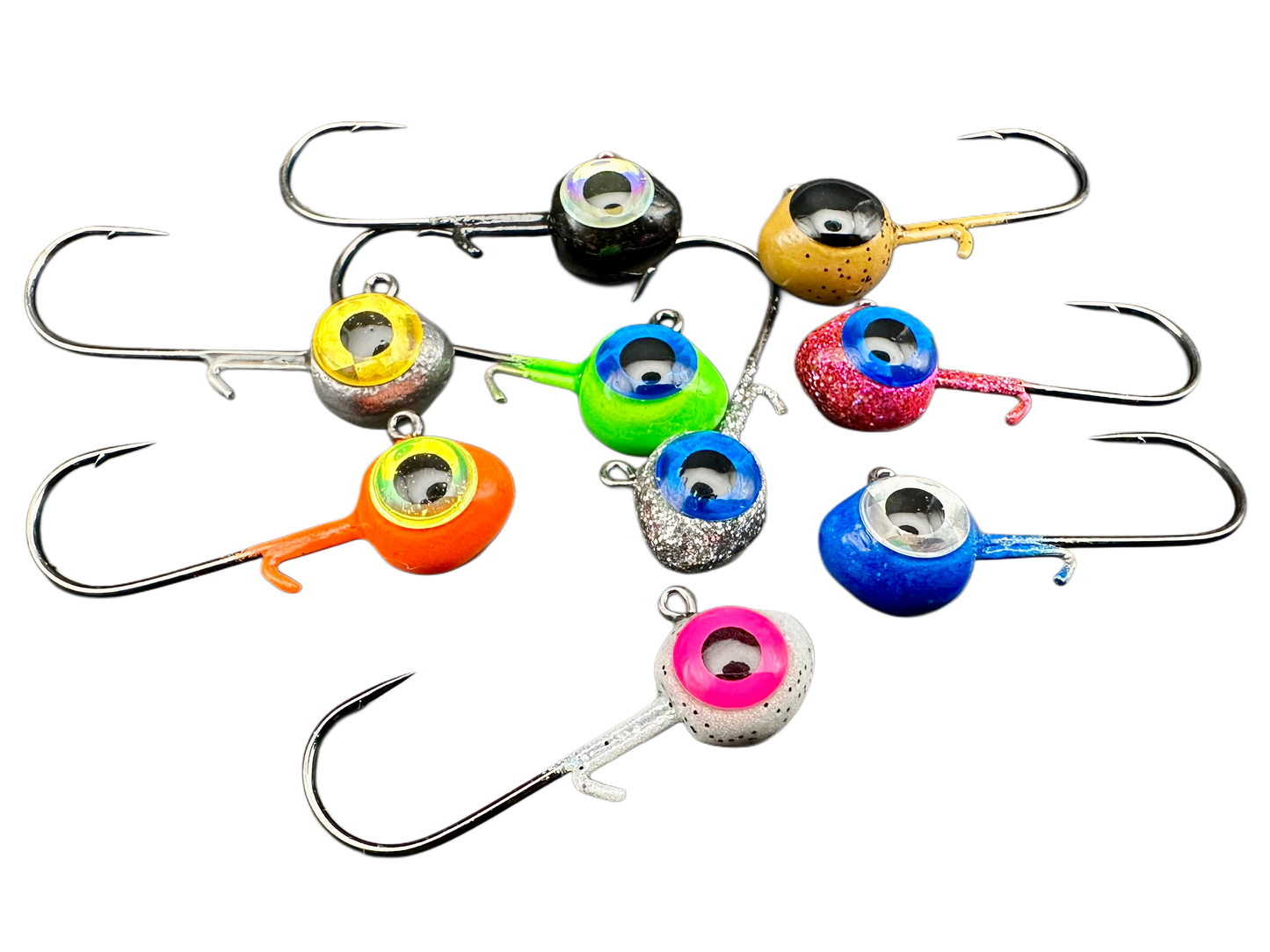 Minnow Head - 9pk Various Colors w/ Keeper