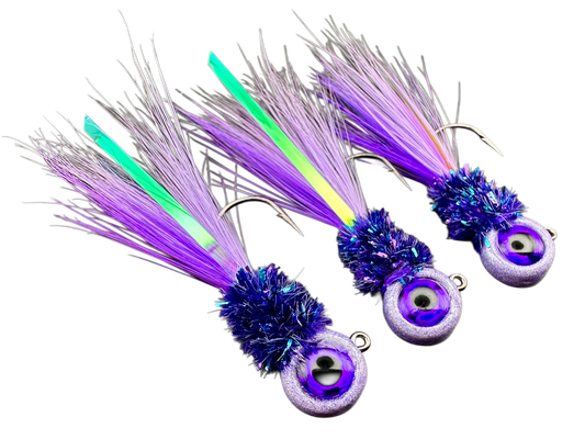 Wedge Head - Purple People Eater (3 Pack)