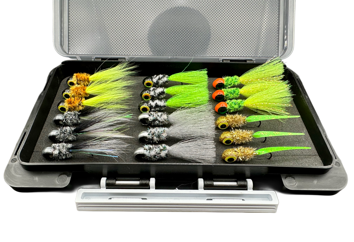 Minnow Head 18 Count Hand Tie Box